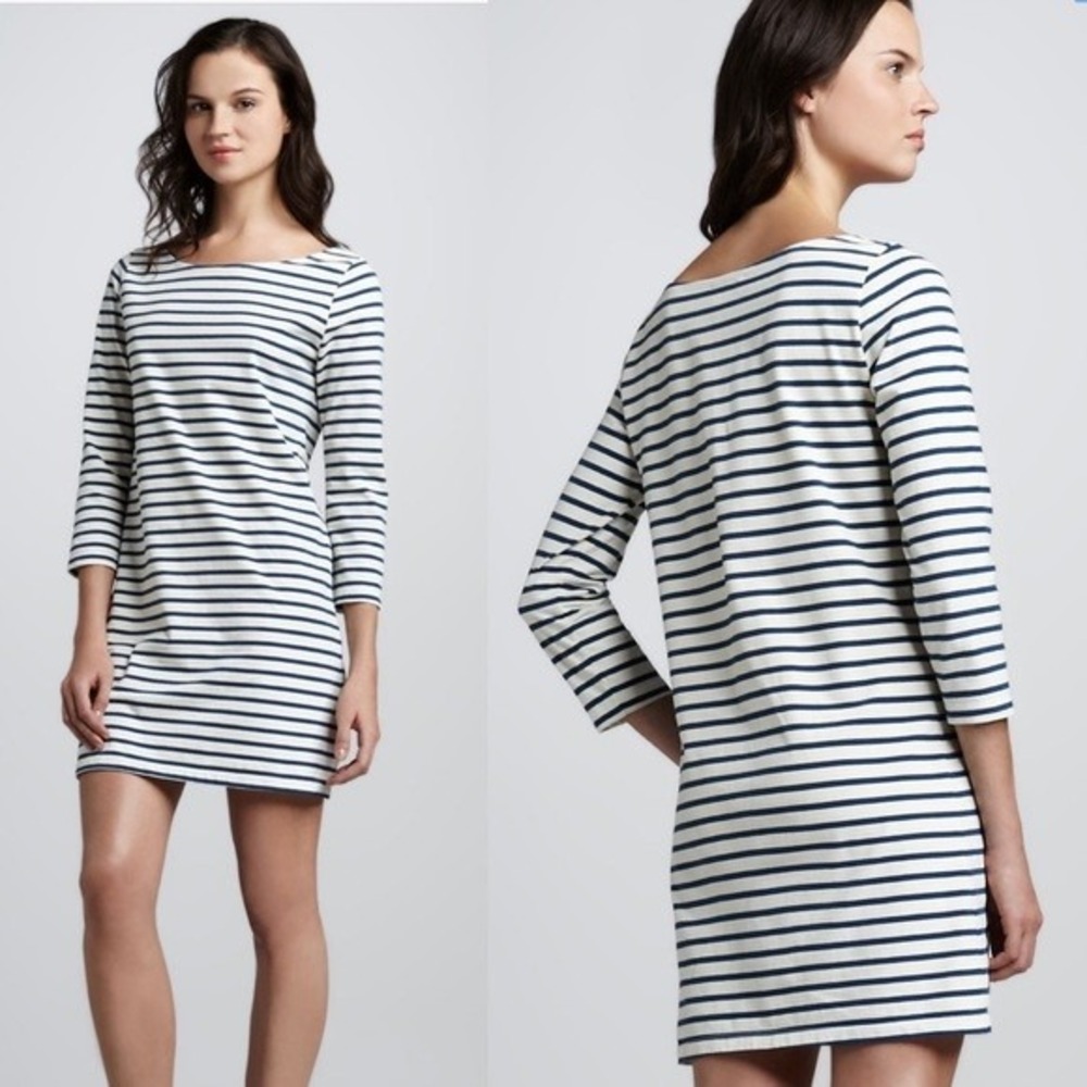 Joie Striped Tee Dress Women XS/S Snug Fit Half Sleeve J248-31104 Y2K French